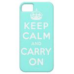 gardez le calme et continuez l'original coques iPhone 5 Case-Mate