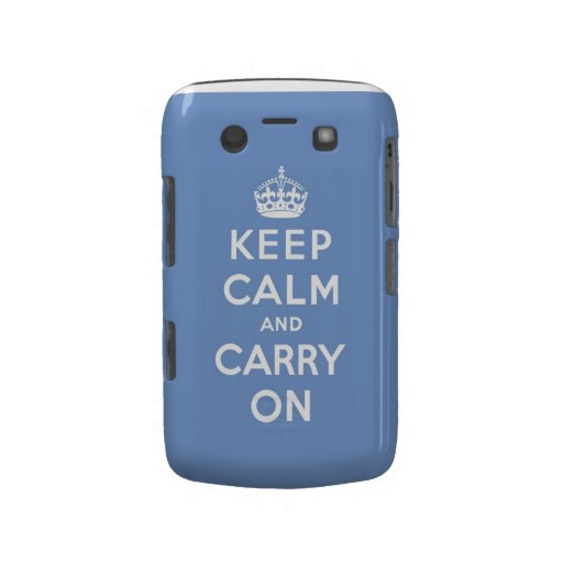 gardez le calme et continuez l'original coque blackberry bold
