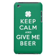 Gardez le calme et donnez-moi la bière étui barely there iPod