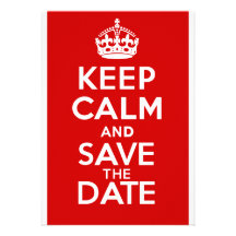 GARDEZ LE CALME et FAITES GAGNER la DATE Faire-parts