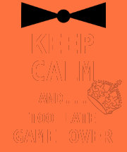 GARDEZ LE CALME ET… JEU TROP EN RETARD PLUS DE T-SHIRTS
