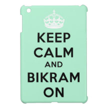 Gardez le calme et le Bikram sur le mini cas d'iPa