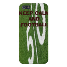 GARDEZ LE COQUE IPHONE DE CALME ET DE FOOTBALL iPhone 5 CASE