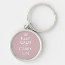 Gardez le porte - clé calme porte-clef