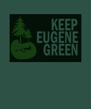 Gardez le T-shirt vert d'Eugene