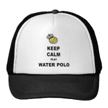 Gardez les produits de polo d'eau de calme et de j casquettes de camionneur