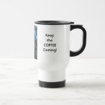 Gardez venir de café ! Le voyage attaque des fleur Mug À Café