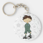Gardien de but Keychain du football de l'Angleterr Porte-clés