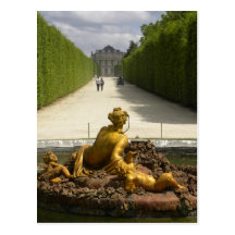Gardiens en bronze carte postale
