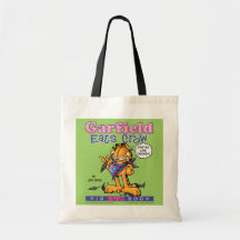Garfield mange le sac fourre-tout à corneille
