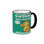 Garfield plus grand que la tasse de la vie