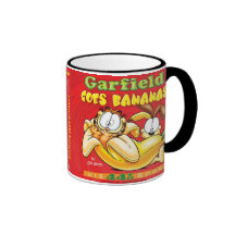 Garfield va tasse de bananes