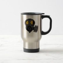 gasmask d'apocalypse mug à café