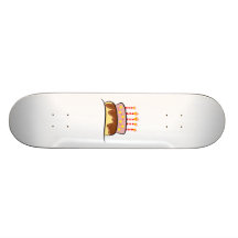 Gâteau d'anniversaire skateboards