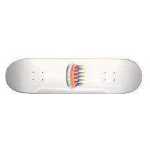 Gâteau d'anniversaire skateoard personnalisé
