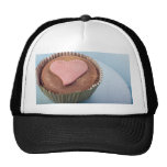 gâteau de coeur d'amour casquettes
