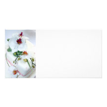 Gâteau de mariage photocarte