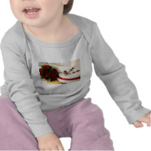 Gâteau de mariage rouge et blanc t-shirts