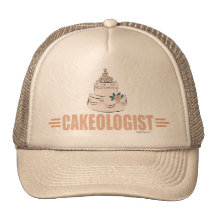 Gâteau humoristique décorant casquette de camionneur