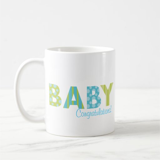 Gâteaux de bébé mugs à café
