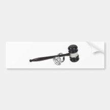 GavelAndEngagementRing071611 Autocollant Pour Voiture
