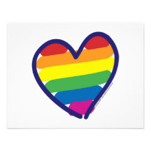 Gay pride de Saint-Valentin Invitations
