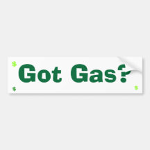 Gaz obtenu ? autocollant pour voiture