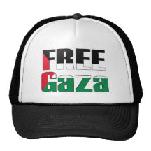 Gaza libre casquettes de camionneur