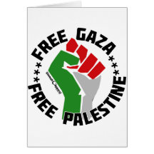 gaza libre libèrent la Palestine Carte