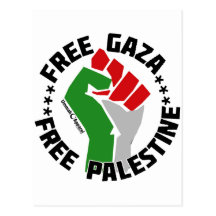 gaza libre libèrent la Palestine Carte Postale