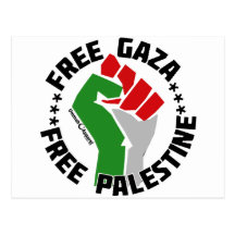 gaza libre libèrent la Palestine Cartes Postales