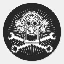 Gearhead - guerre biologique autocollant