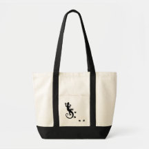 Gecko courant sac de toile