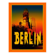 gedächtniskirche à Berlin Carte Postale
