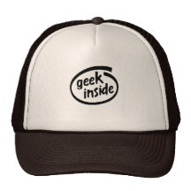 GEEK À L'INTÉRIEUR CASQUETTES