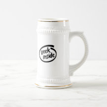 GEEK À L'INTÉRIEUR TASSE