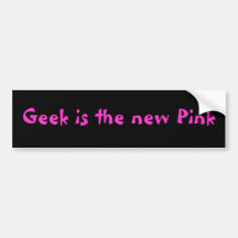Geek de fille - adhésif pour pare-chocs autocollant pour voiture