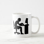 Geek d'ordinateur de bureau tasses