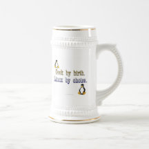 Geek par naissance. Linux par choix Mug