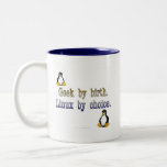 Geek par naissance. Linux par choix Mugs