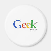 Geek pour toujours aimants pour réfrigérateur