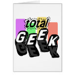Geek total de Colorblocks Carte