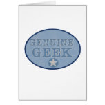 Geek véritable cartes de vœux