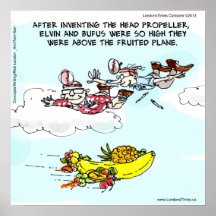 Geeks & The Fruited Plane Funny Posters
