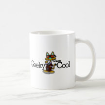 Geeky est le nouveau cool tasse à café