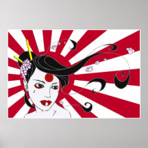Geisha Affiche