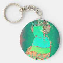 Geisha Psychedelicb Porte-clef