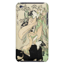 Geishas vintages japonais frais du rouleau deux d' coque iPod touch Case-Mate
