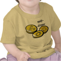 gelt, gelt-bêcheur t-shirts