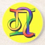 Gémeaux et Lion de GLBT Dessous De Verres